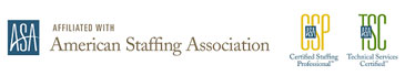 Affiliated with Amaerican Staffing Association
